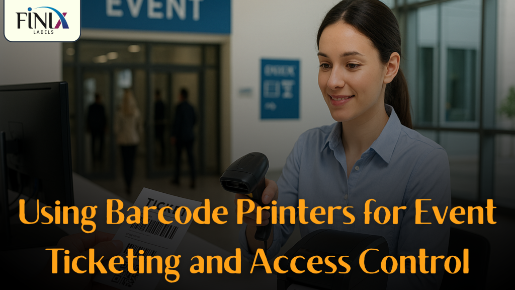 Using Barcode Printers for Event Ticketing and Access Control - finixlabels